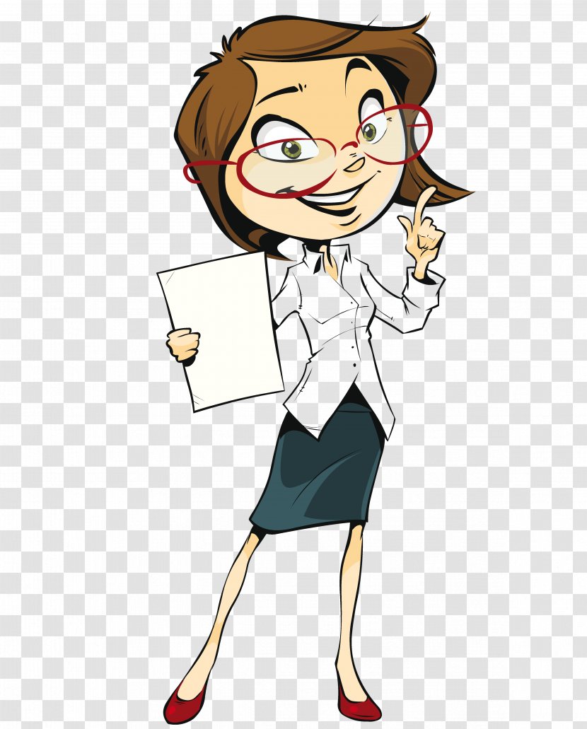 Businessperson Clip Art - Watercolor - Woman Business Transparent PNG