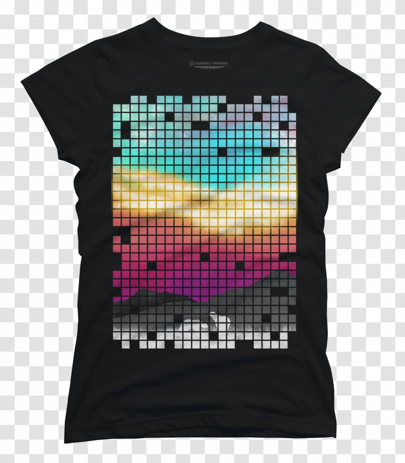 Long-sleeved T-shirt Hoodie - Neckline - Aurora Boreal Transparent PNG