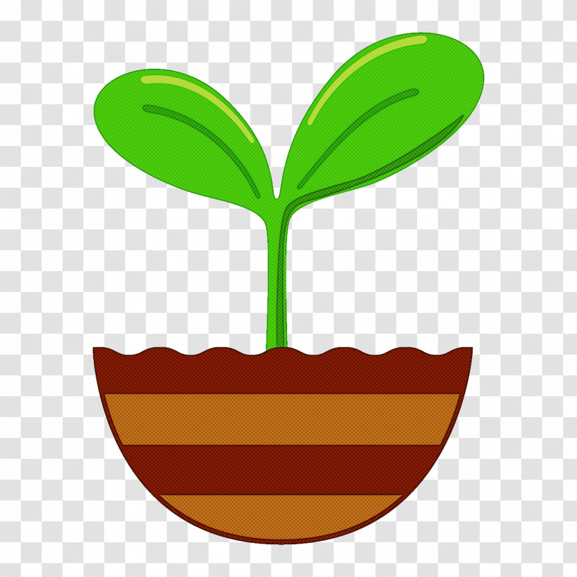 Leaf Green Plant Logo Tree Transparent PNG