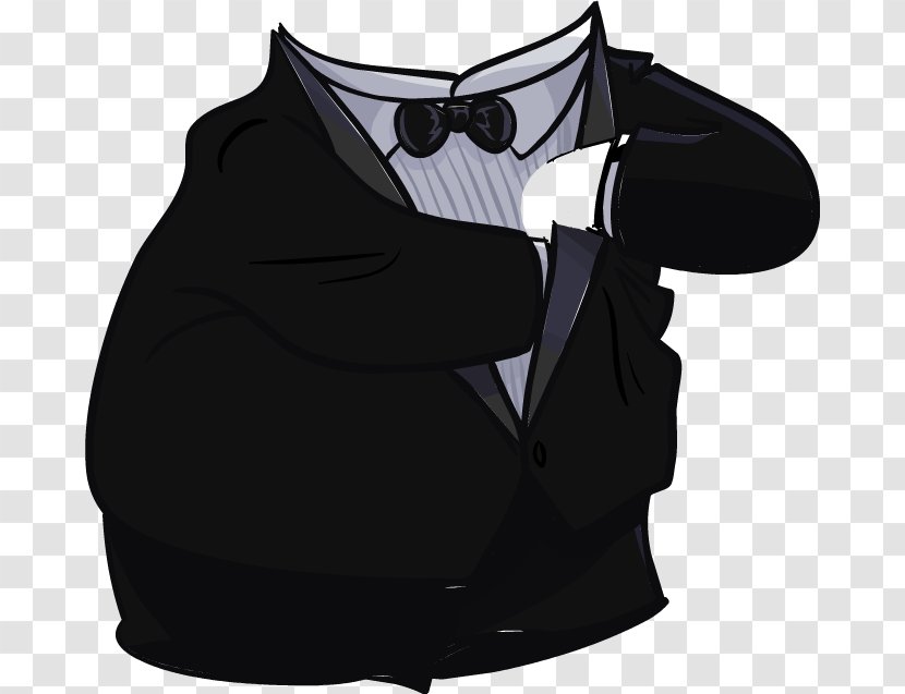 Club Penguin Drawing Clothing Outerwear - Formal Wear - Dark Suit Transparent PNG