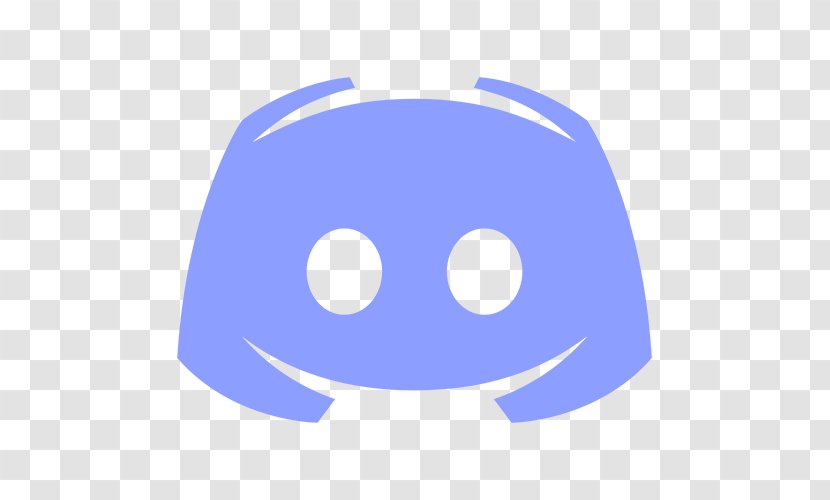 Discord Logo Decal Online Chat - Nose - Blue Transparent PNG