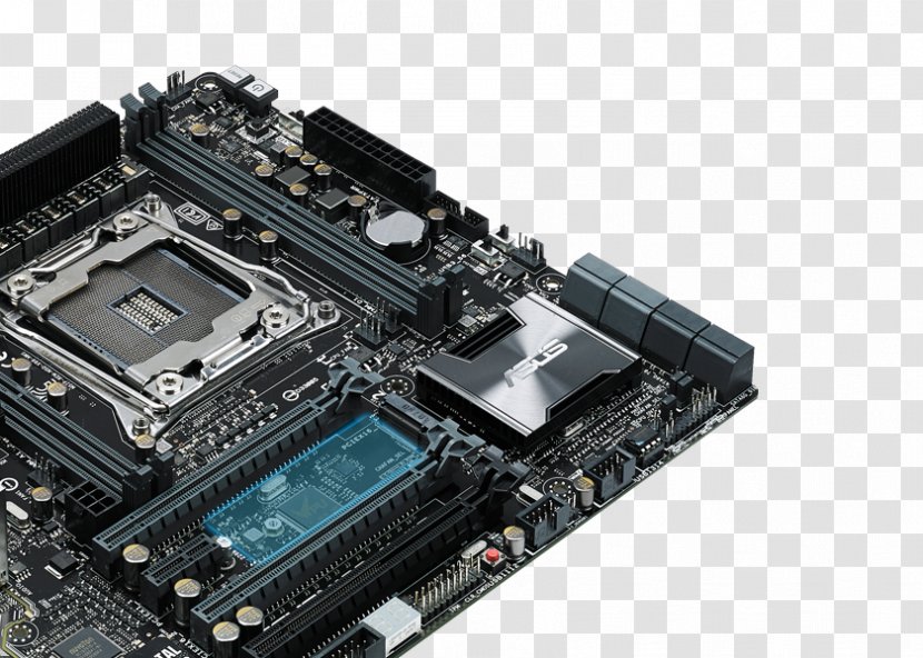 MicroATX LGA 2011 Motherboard Intel X99 ASUS X99-M WS - Atx - Land Grid Array Transparent PNG