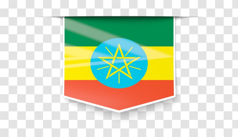 Flag Of Ethiopia - Cartoon - Watercolor Transparent PNG