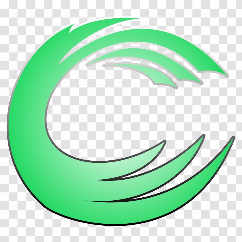 Circle Leaf Crescent Logo Clip Art Transparent PNG