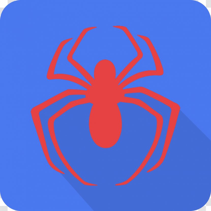 Spider-Man: Blue Venom Logo Art - Superhero - Spider Transparent PNG