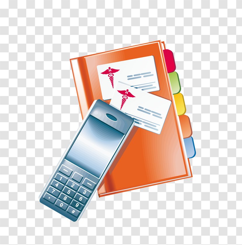 Medicine Health Care Icon - Telephone - Notebook Transparent PNG