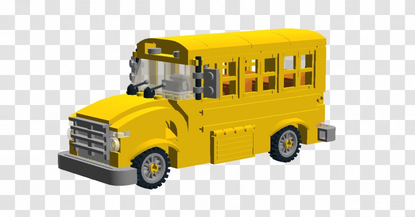 School Bus Otto Mann LEGO 71006 The Simpsons House - Vehicle Transparent PNG