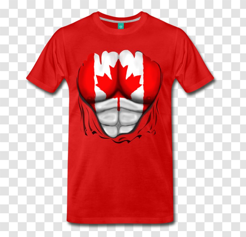 T-shirt Canada Clothing Sweater - Printed Tshirt Transparent PNG