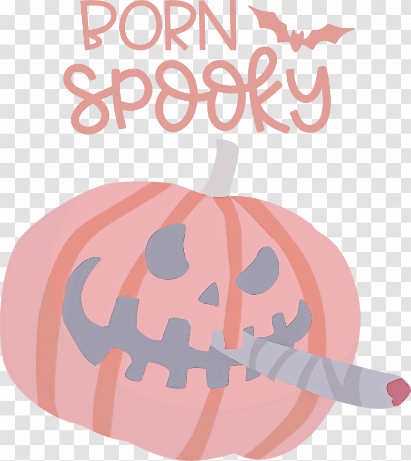 Spooky Pumpkin Halloween Transparent PNG