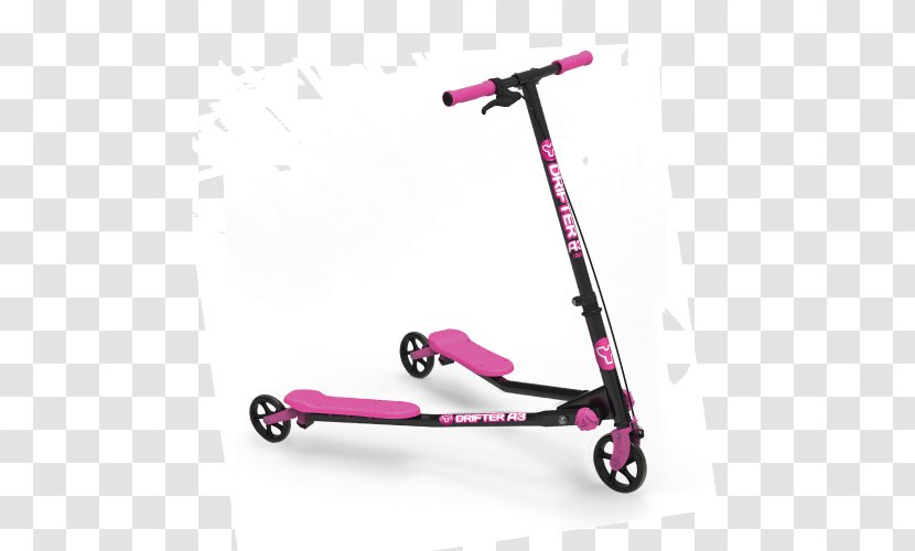 Kick Scooter Three-wheeler Bicycle - Glider Transparent PNG