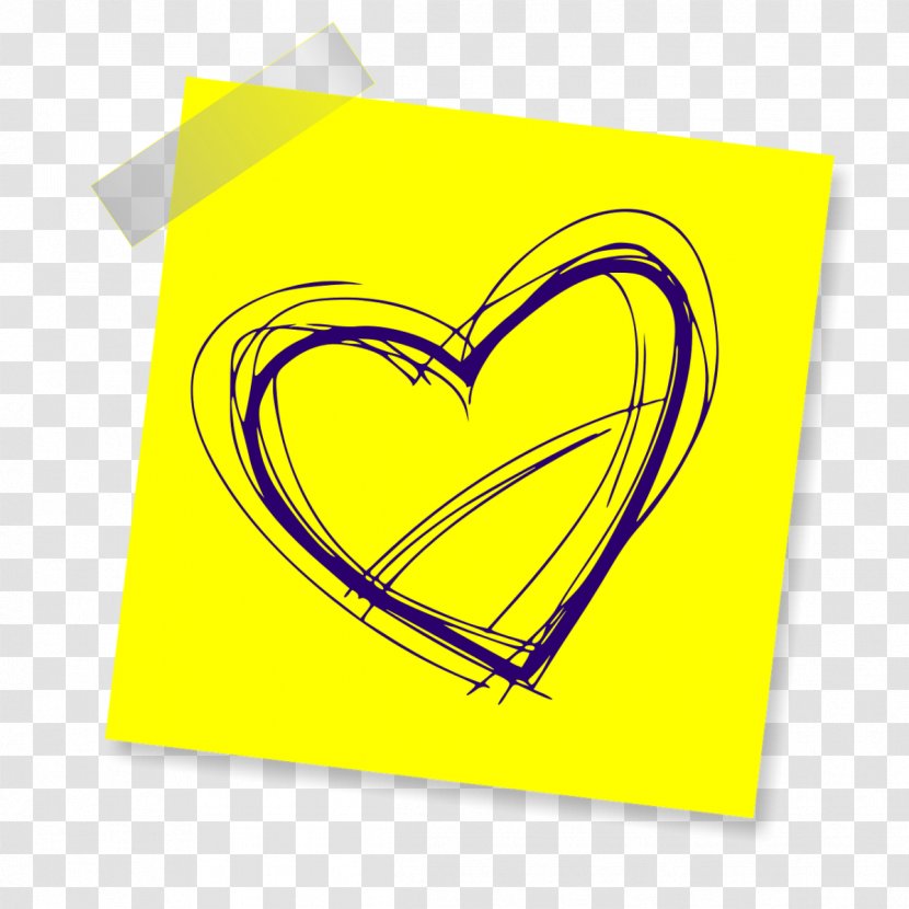 Clip Art Heart Image Sketch Resource - Yellow - Volleyball Serves Gone Wrong Transparent PNG