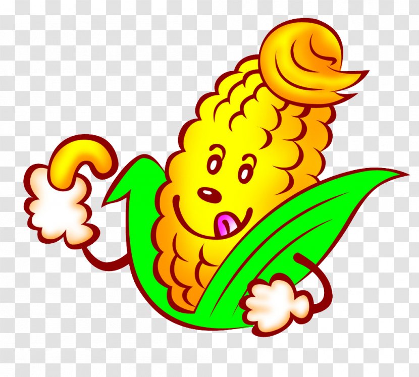 Yuzhong County Cartoon - Food - Corn Transparent PNG