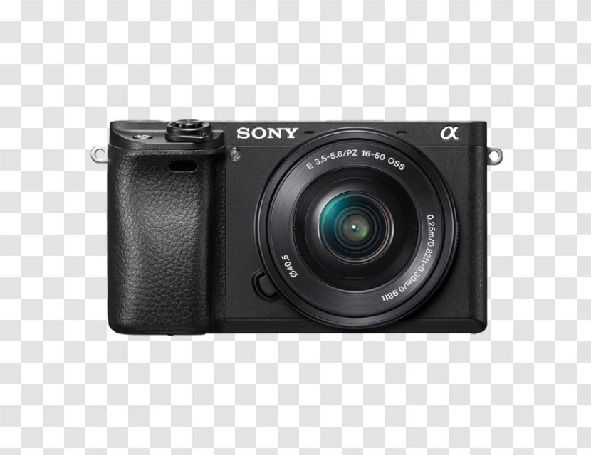 Sony Alpha 6300 α6000 α5100 Mirrorless Interchangeable-lens Camera - Apsc Transparent PNG