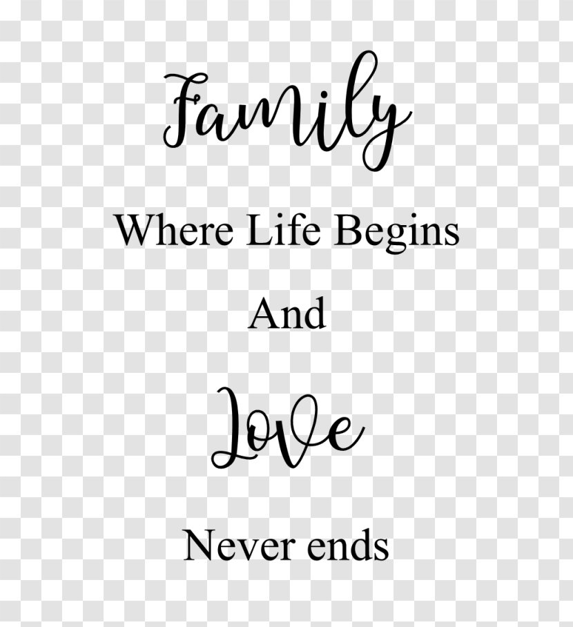 Quotation Love Family Genealogy Poster Transparent PNG