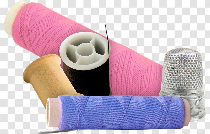 Sewing Thread Knitting Bobbin Yarn - Purple Transparent PNG