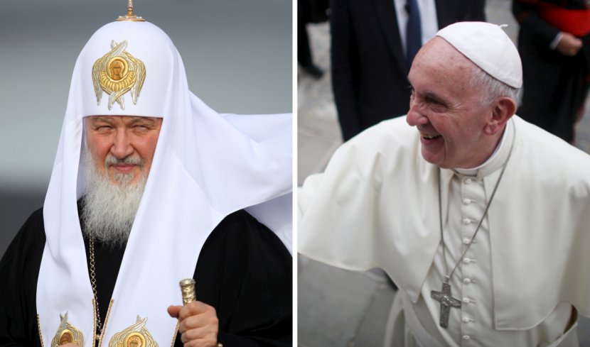 Patriarch Kirill Of Moscow Russian Orthodox Church Pope Francis - Religion Transparent PNG