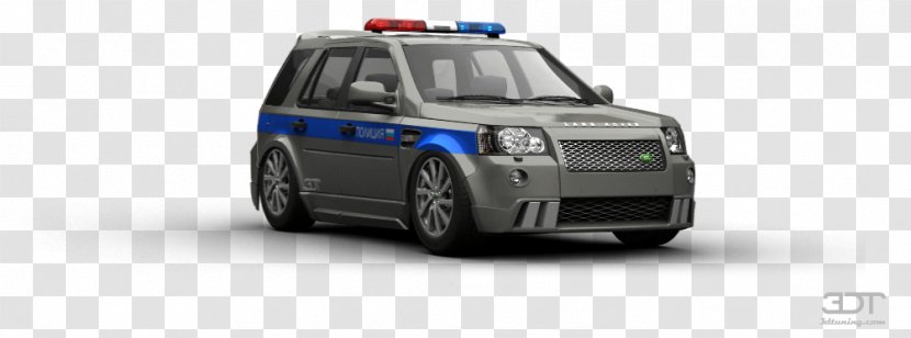 Police Car Sport Utility Vehicle Motor Compact - Land Rover Freelander Transparent PNG