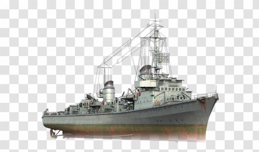 World Of Warships Germany ORP Błyskawica German War II Destroyers - Coastal Defence Ship Transparent PNG