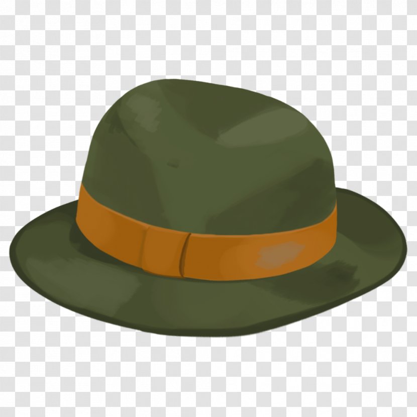 Hat Clothing Fedora Overcoat Illustration Transparent PNG