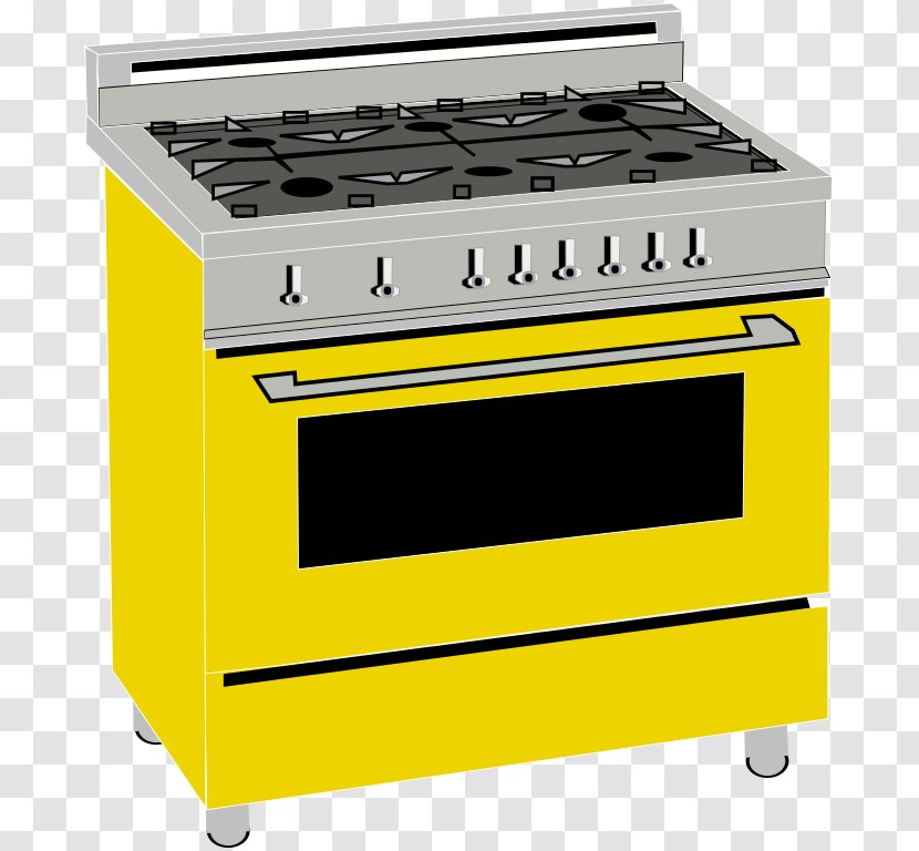 Gas Stove Cooking Ranges Oven Kitchen - Hob Transparent PNG