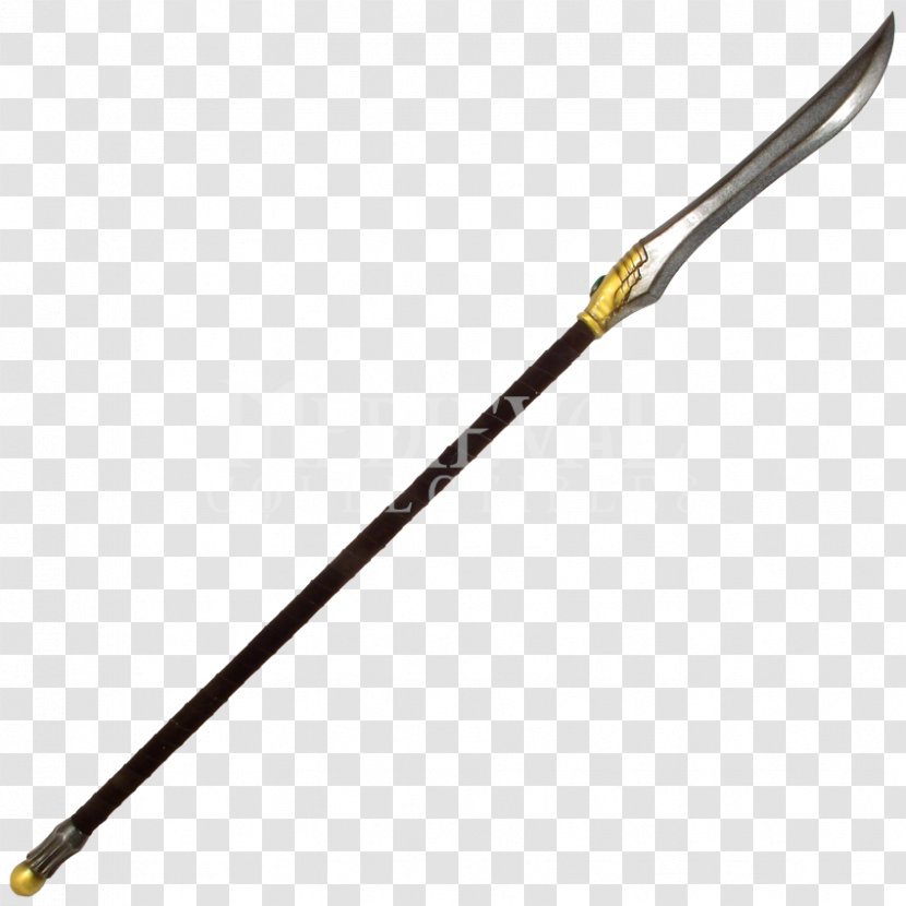 Spear Elf Halberd Pole Weapon Live Action Role-playing Game - Dark Elves In Fiction Transparent PNG