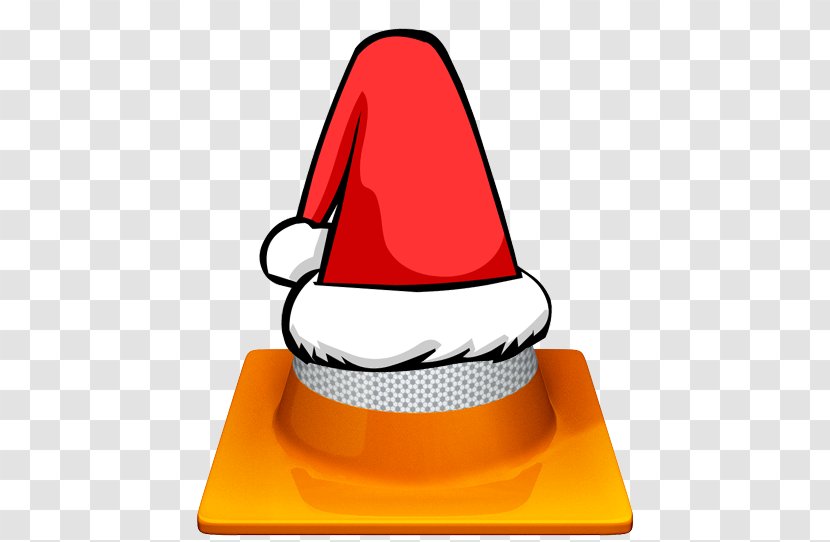 Santa Claus Hat Christmas Suit Headgear - Cone Transparent PNG