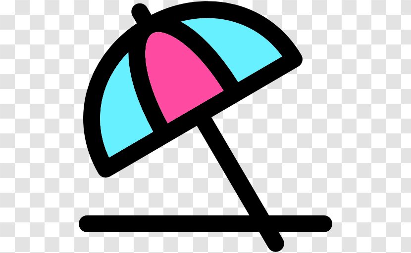 Beach Umbrella - Logo - Computer Graphics Transparent PNG