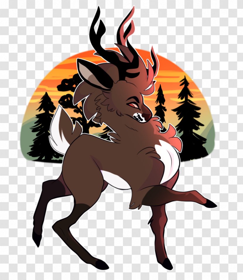 Horse Reindeer Cattle Legendary Creature - Mythical Transparent PNG