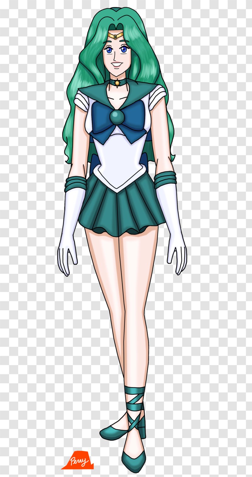 Costume Fiction Female Legendary Creature - Tree - Sailor Neptune Transparent PNG