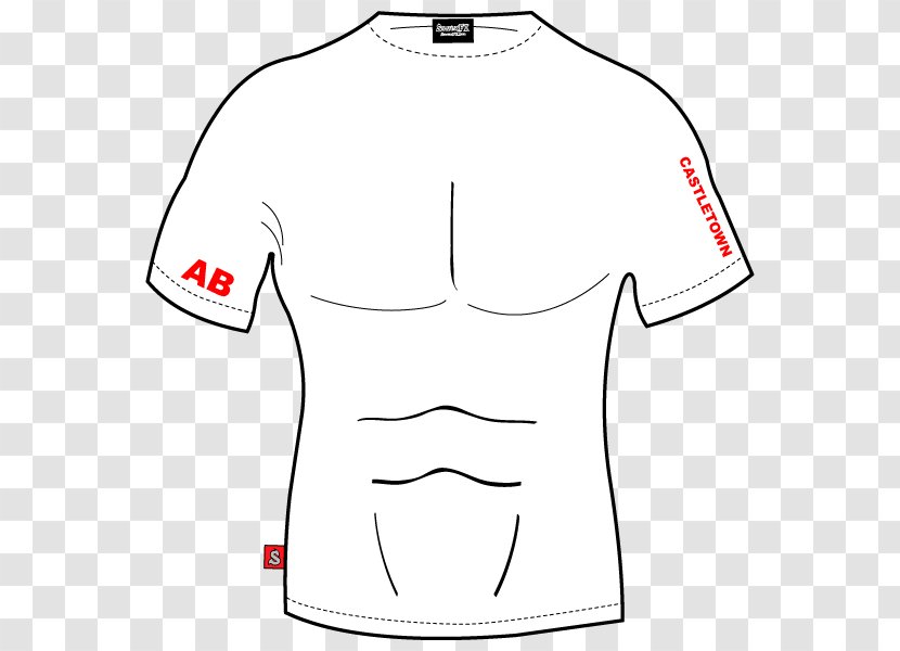 T-shirt Shoulder Sleeve Collar - Flower Transparent PNG