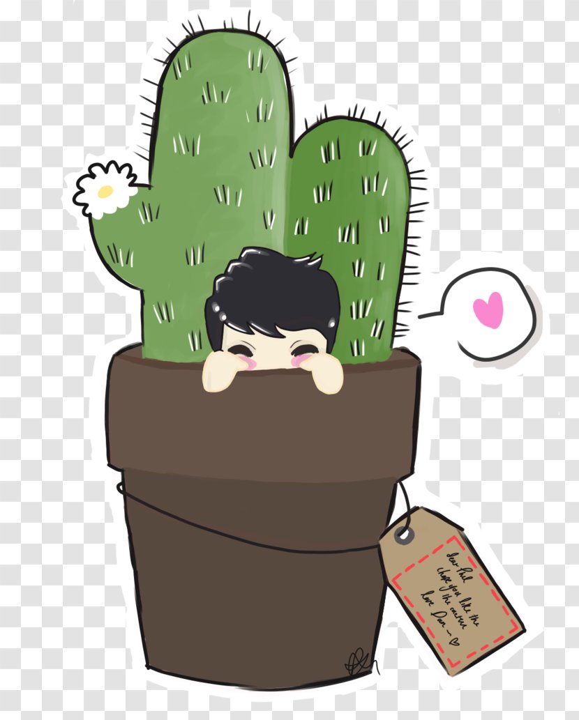 Cactaceae Dan And Phil Drawing Succulent Plant Echeveria Peacockii - Cactus - Cute Transparent PNG