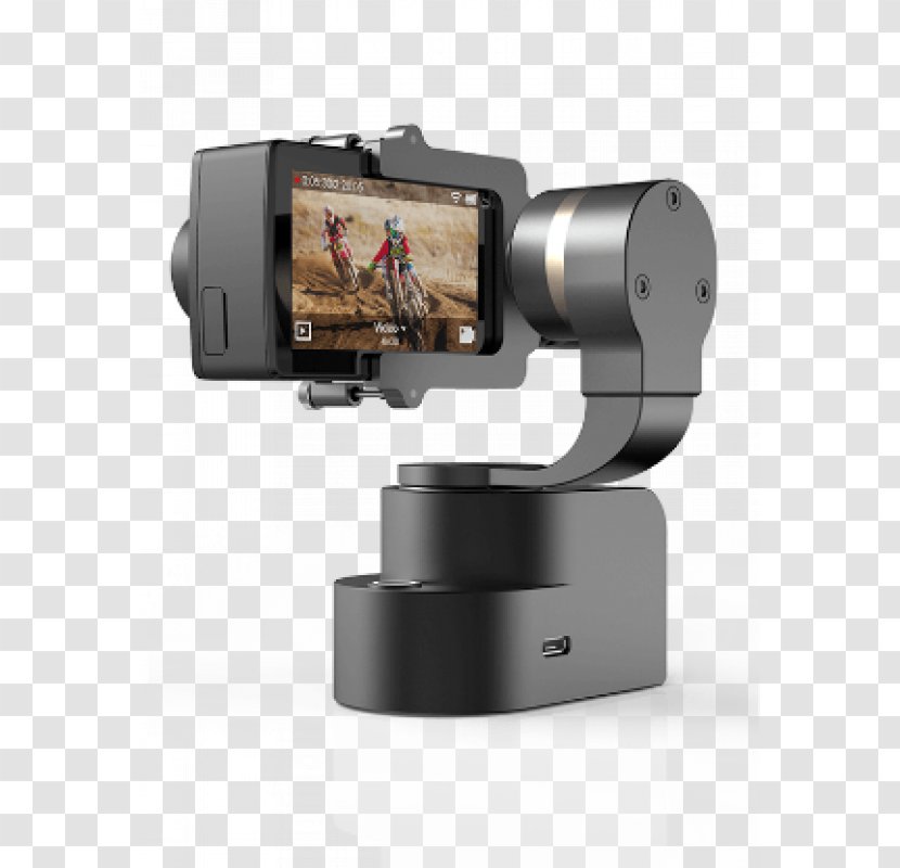 YI Gimbal 3-Axis Handheld Stabilizer For Action Camera - Xiaomi Transparent PNG