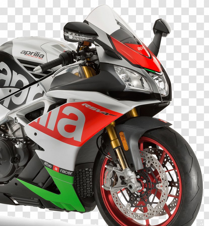 Aprilia RSV4 Motorcycle Sport Bike V4 Engine - Superbike Racing Transparent PNG