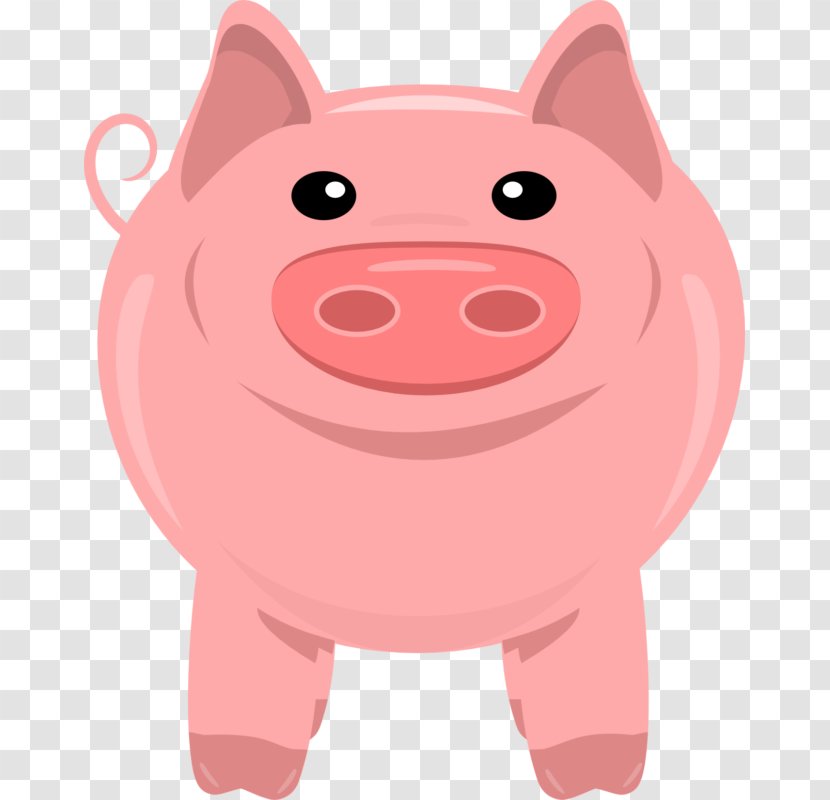 Domestic Pig Clip Art - Nose Transparent PNG