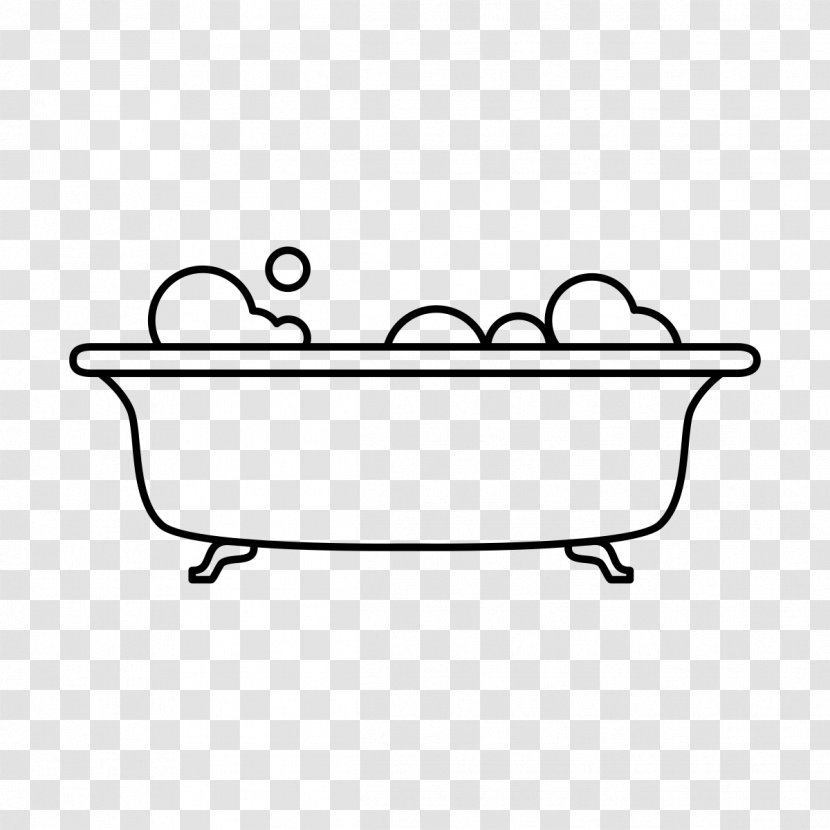 Bathtub Drawing Bathroom Sponge Line Art Transparent PNG