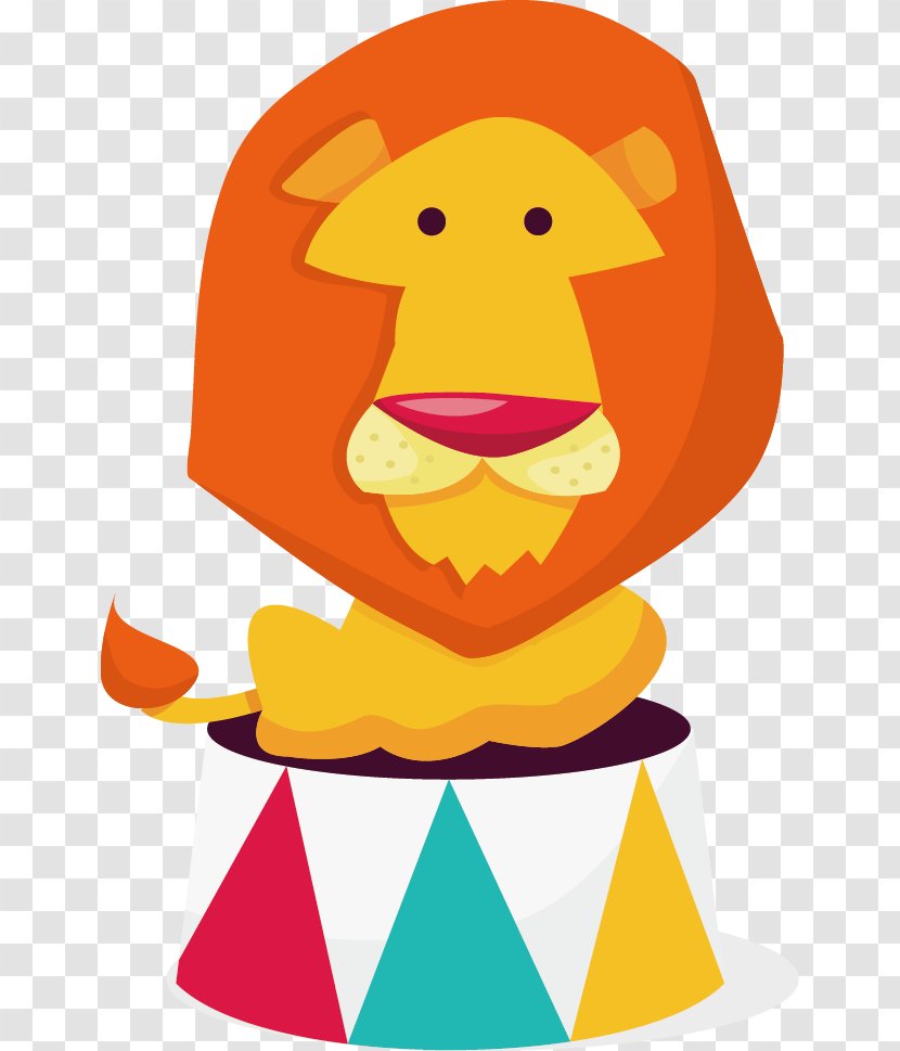 Lion Circus Clip Art - Drawing Transparent PNG