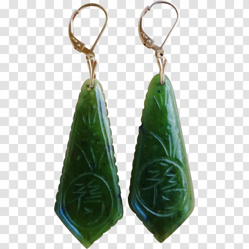 Jade Earring - Jewellery - Beautify Transparent PNG