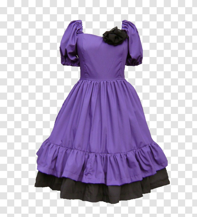 Purple Dress - Day - Romantic Elegant Transparent PNG