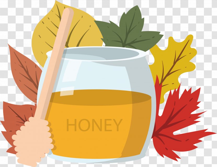 Yuja Tea Honey Clip Art - Cup - Autumn Transparent PNG