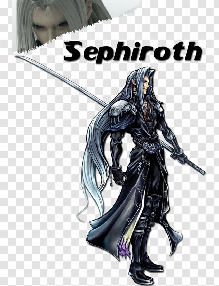 Dissidia Final Fantasy NT VII 012 Sephiroth Transparent PNG