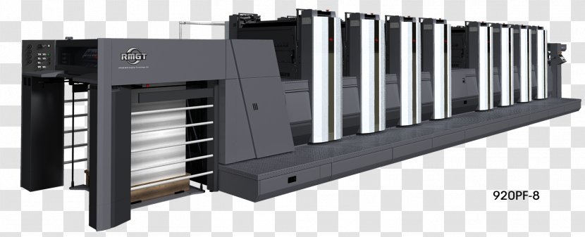 Paper Drupa Offset Printing Press - Heidelberger Druckmaschinen - Machine Transparent PNG