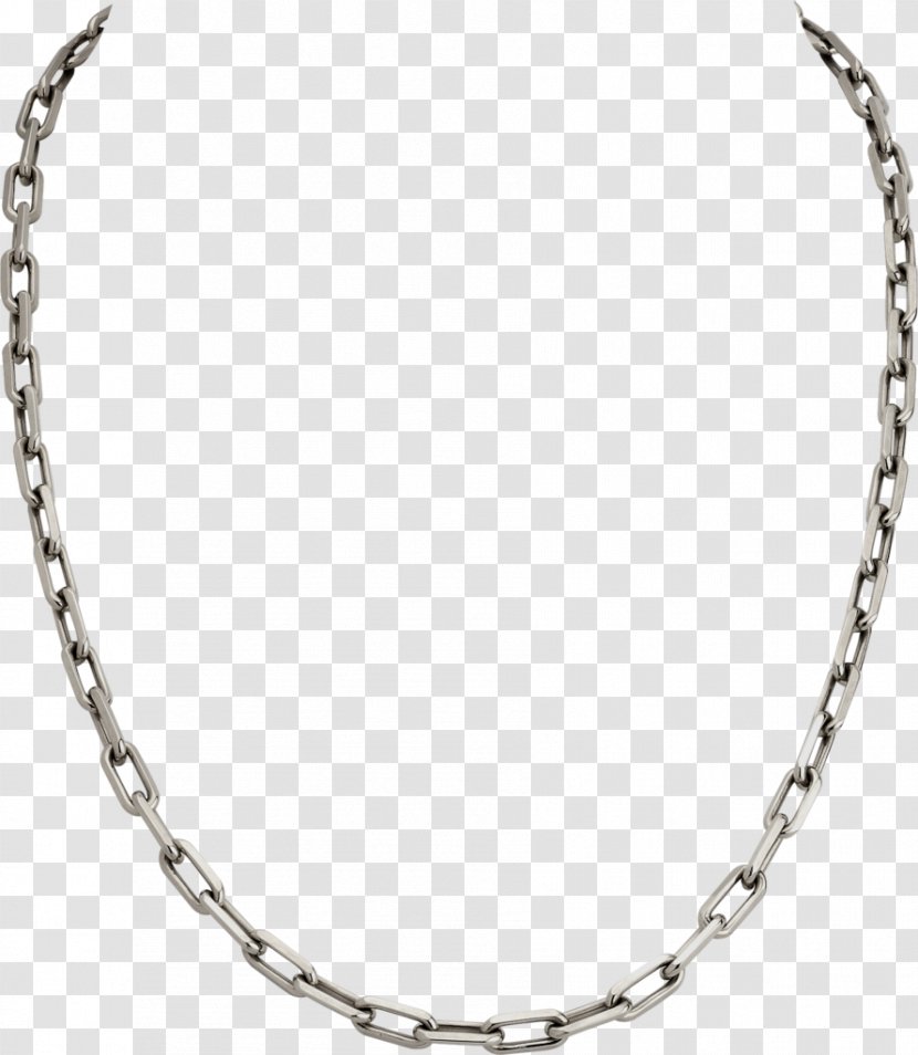 Necklace Chain Cartier Tank Jewellery - Jewelry Making Transparent PNG