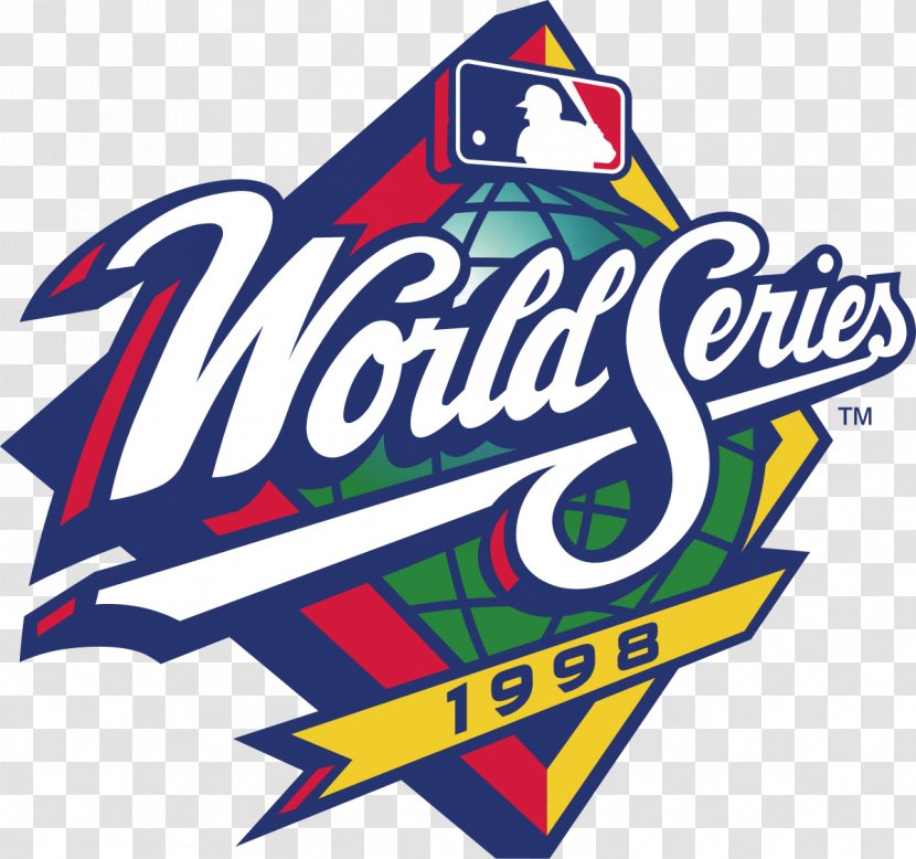1998 World Series New York Yankees San Diego Padres 1986 MLB - Signage - Major League Baseball Transparent PNG