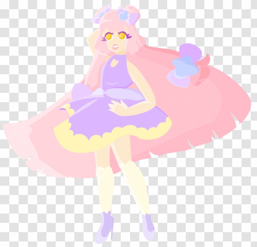 Illustration Clip Art Clothing Fairy Pink M - Gorgeous Sky Transparent PNG