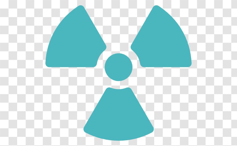 Ionizing Radiation Hazard Symbol Radioactive Decay Contamination - Aqua - Radiology Transparent PNG
