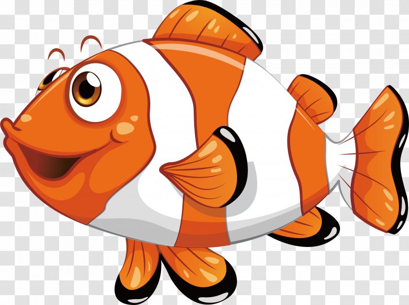 Royalty-free Fish Clip Art - Food - Striped Clown Transparent PNG