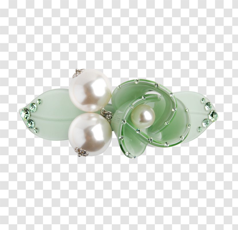 Pearl Designer Gratis - Fashion Accessory - Flowers Leaves Hairpin Hair Accessories Transparent PNG