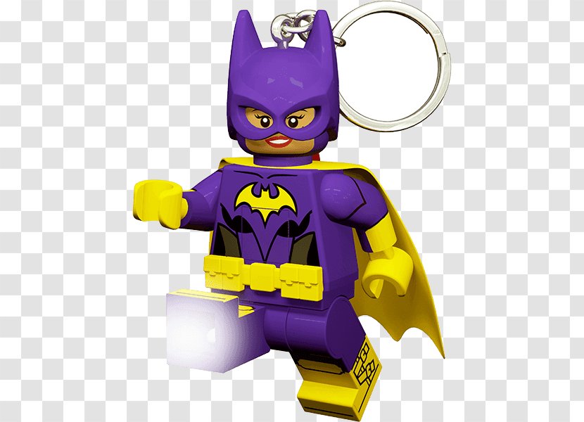 Batgirl Lego Batman 2: DC Super Heroes Joker Key Chains - Minifigure Transparent PNG