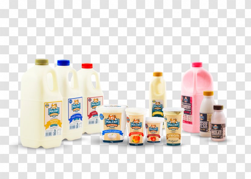 Maleny Dairies Brisbane Milk Dairy Products - Food - Bottle Transparent PNG