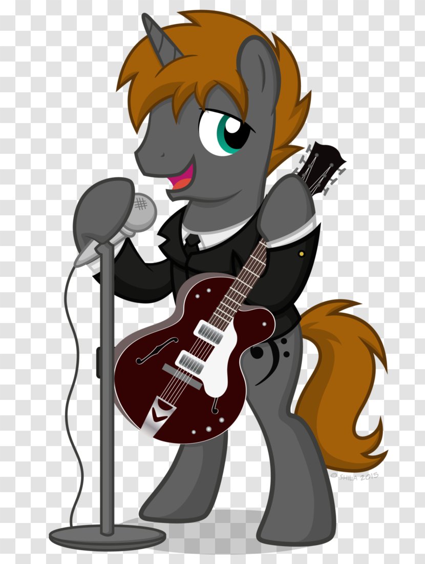 Horse String Instruments Illustration Violin Microphone - Mythical Creature Transparent PNG